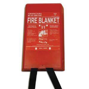  FIREBLITZ FIRE BLANKETS  1.10M x 1.10M (click for enlarged image)